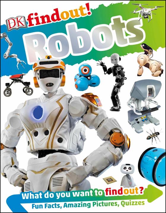 Produktbild DKfindout! Robots (Englisch, Nathan Lepora, Sethu Vijayakumar, 2018)