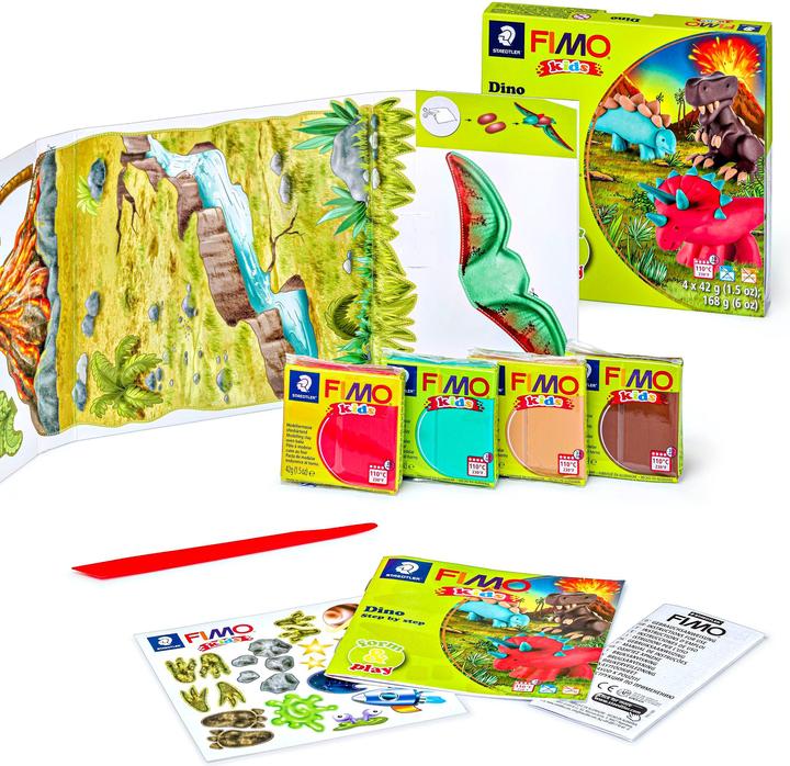 Image du produit Fimo Set Kids Dinosaure (S803407)