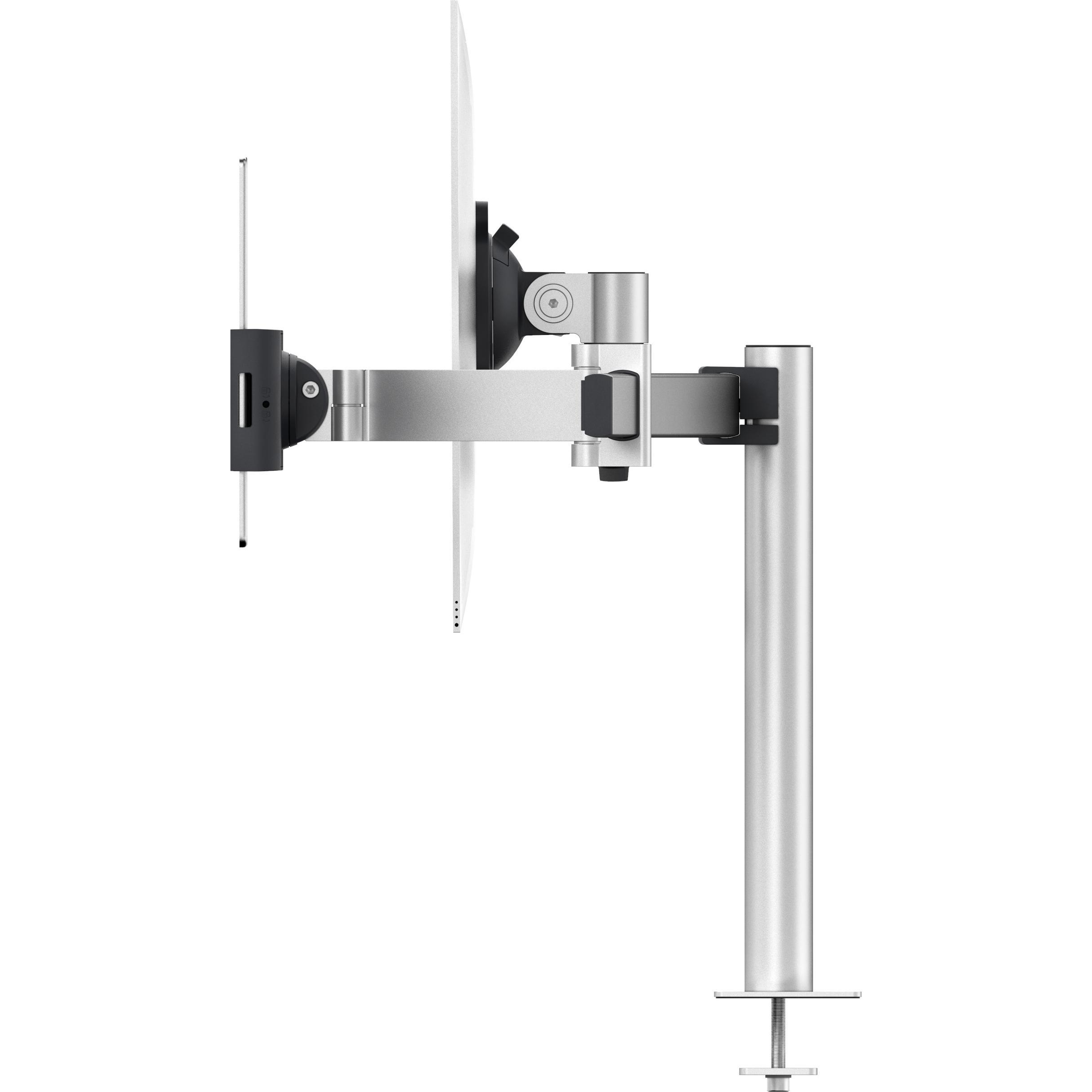 Thumbnail - Durable Monitorhalterung für 1 Monitor und 1 Tablet (Tisch, 34"), Monitor Halterung, Silber