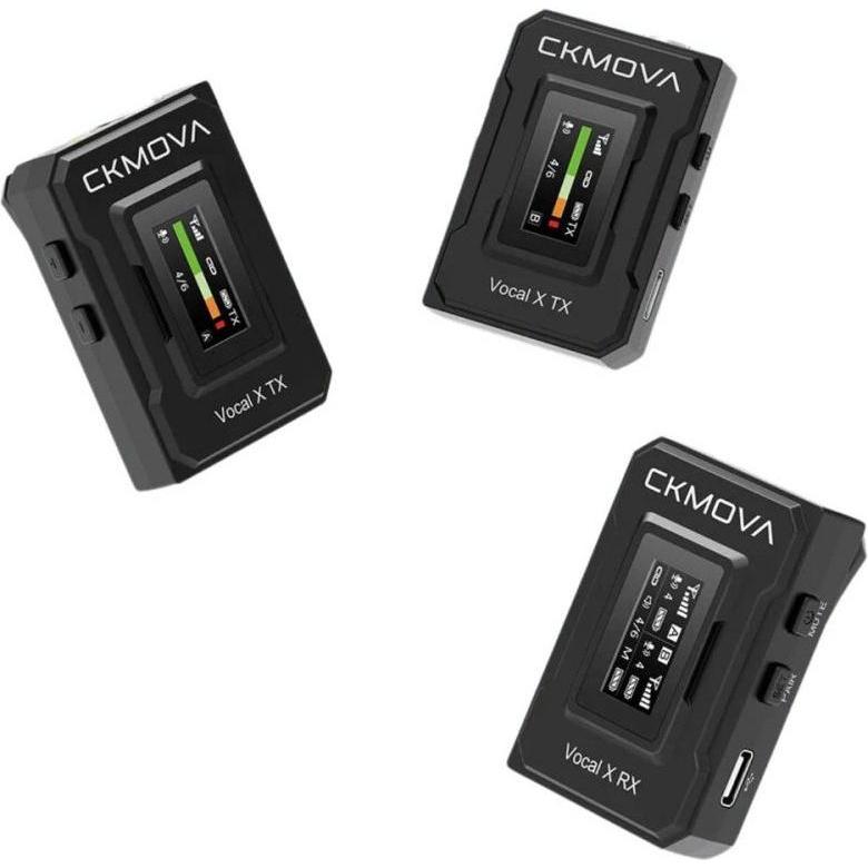 Thumbnail - Ckmova Vocal X V2 MK2 - Bezprzewodowy system z dwoma mikrofonami, Mikrofon