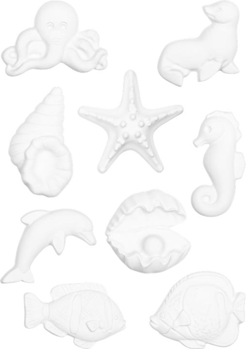 Immagine prodotto Knorr Prandell Stampo per fusione “Seaworld” | 40-65 mm, bianco