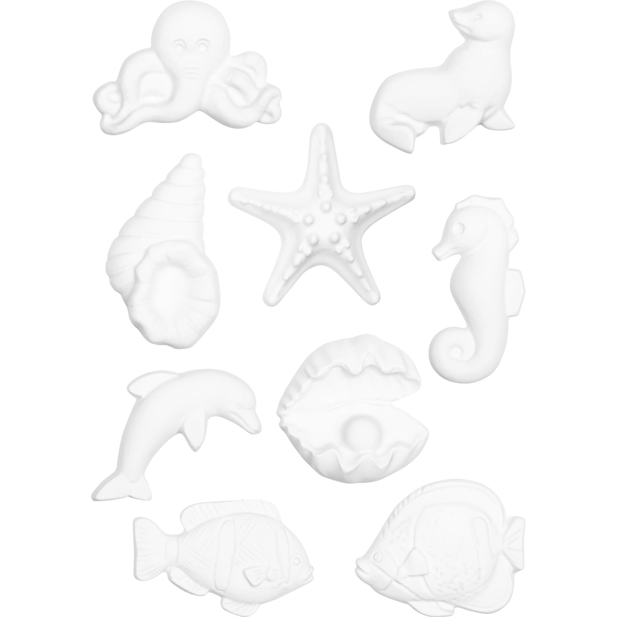 Knorr Prandell Stampo per fusione “Seaworld” 40-65 mm, bianco