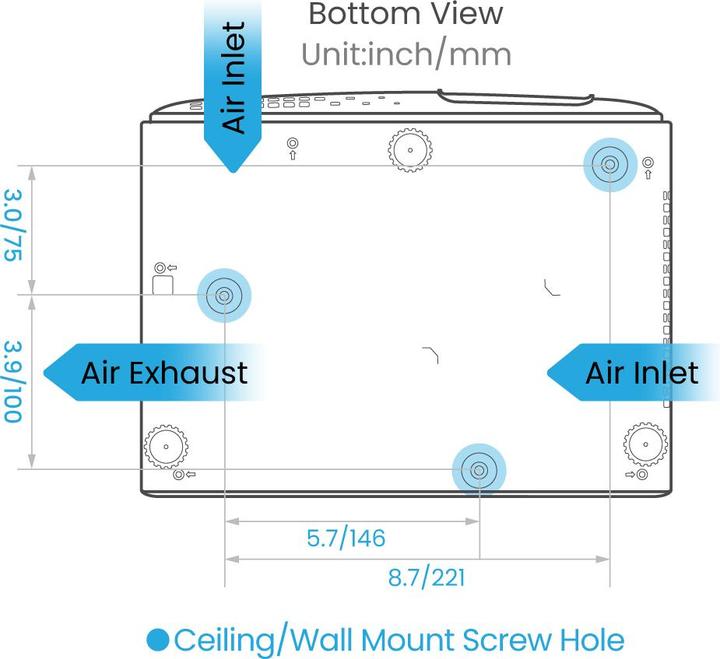 Produktbild BenQ TK710 (4K, 3200 lm, 1.15 - 1.5:1)