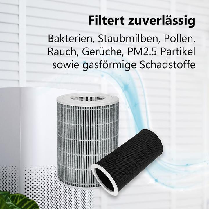 Immagine prodotto Hermex Set di filtri alternativi HEPA e a carboni attivi per il purificatore d'aria Xiaomi Mi 3C (1 x)