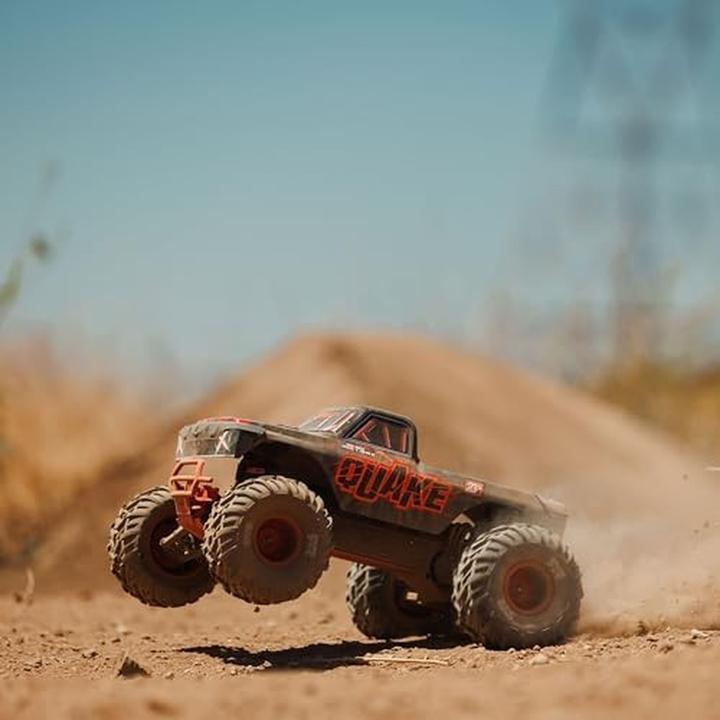 Actual product image Arrma Monster Truck QUAKE 223S DSC ARTR 1:10 - Rot (ARR Almost Ready to Run)