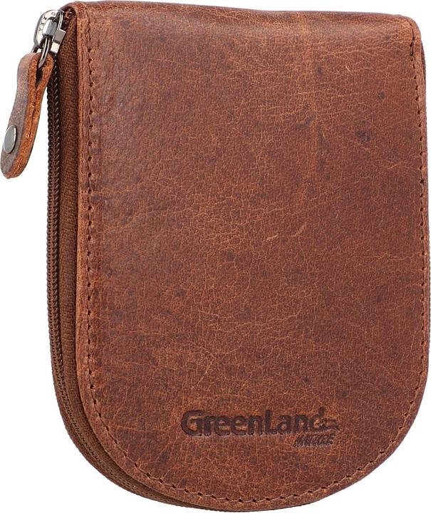 Immagine prodotto Greenland Nature Portamonete Montana RFID in pelle 9 cm