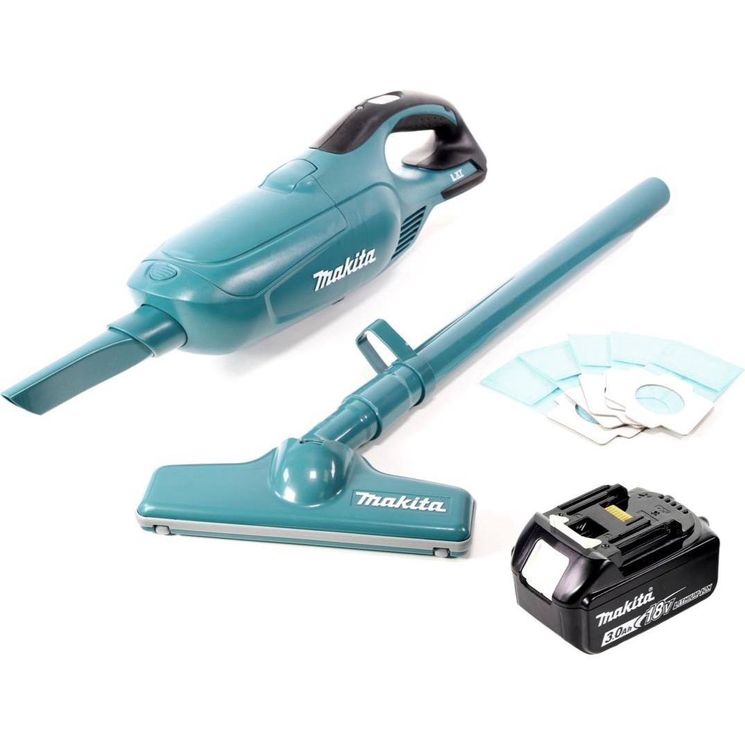 Thumbnail - Makita DCL 182 F1 Akku Staubsauger 18 V + 1x Akku 3,0 Ah - ohne Ladegerät, Staubsauger