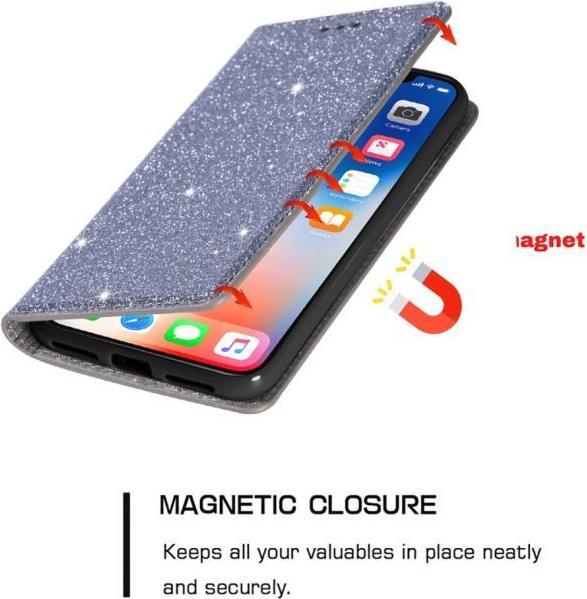 Produktbild MU Style Glitter Sequins Stand Series (Apple iPhone 15 Plus)