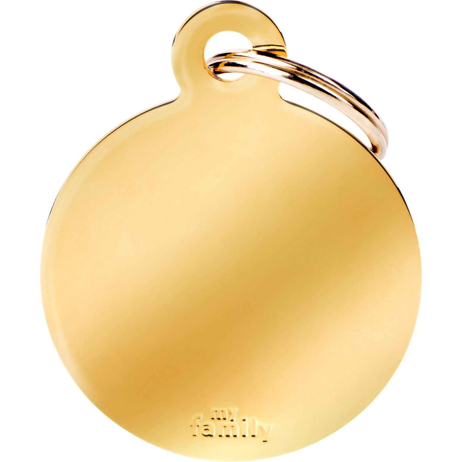 Myfamily Mein Familienkreis Medaille 32x39mm Messing (MBA006O)