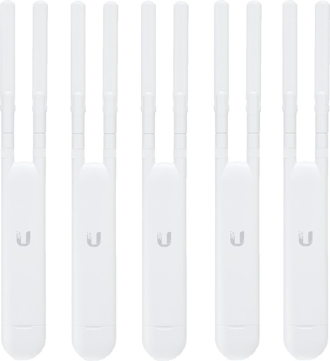 Immagine prodotto Ubiquiti UniFi AP-AC-M-5 MESH, confezione da 5 pezzi (867 Mbit/s)