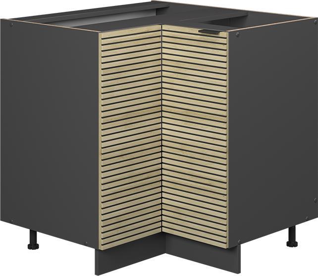 Anthrazit, Eiche, Eiche Paneel