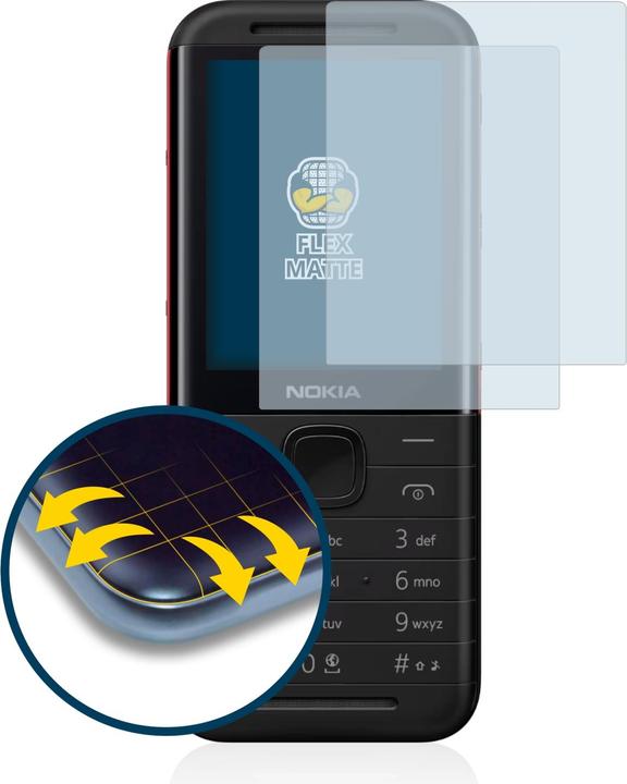 Immagine prodotto BROTECT Full-Cover Pellicola Opaca (2 Pezzo/i, Nokia 5310 XpressMusic)