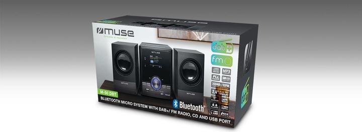 Actual product image Muse M-50 DBT (Bluetooth, Wi-Fi, CD player, 2x 15 W)