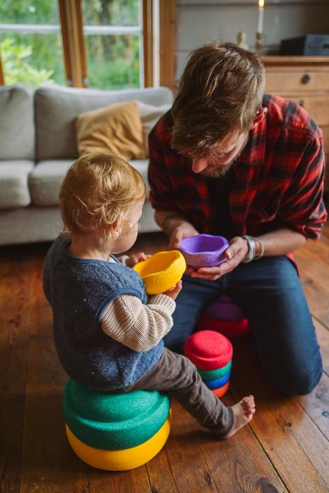 Produktbild Stapelstein Mini Rainbow Classic 6