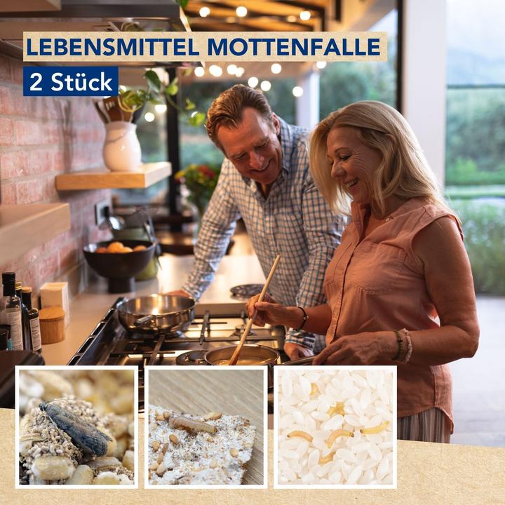 Image du produit Edialux Green Choice - Piège à mites alimentaires, 2 pièces