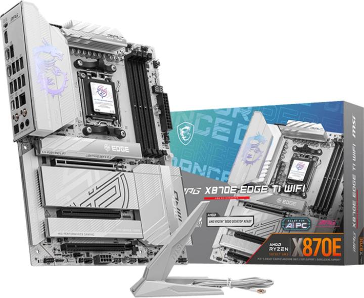 Image du produit MSI MPG X870E EDGE TI WiFi (AM5, AMD X870E, ATX)