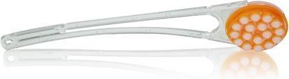 Actual product image Hydas Back Cremer, with fork handle, 45 cm, orange
