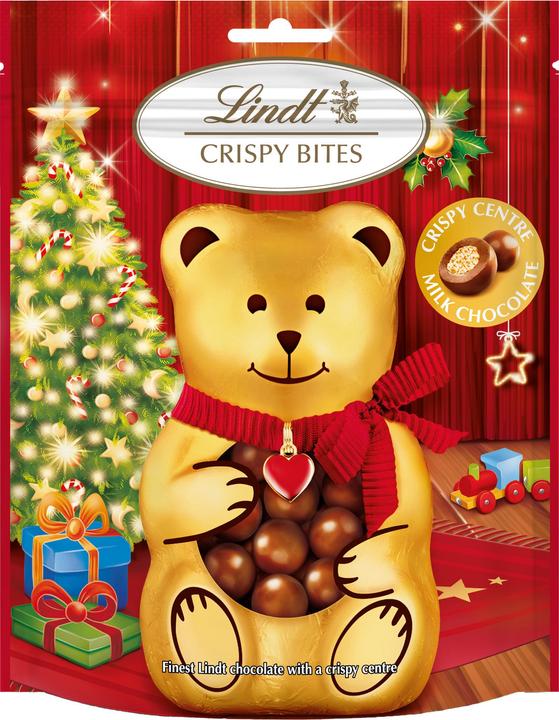 Actual product image Lindt Teddy Milk Chocolate Balls Crispy Christmas (120 g)