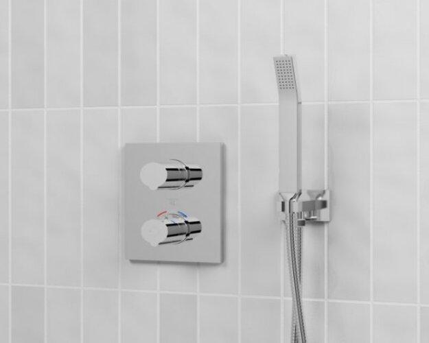 Produktbild Steinberg Serie 120 Dusch-/Wannenarmatur, Fertigmontageset, Unterputz, drei Verbraucher, 12041233