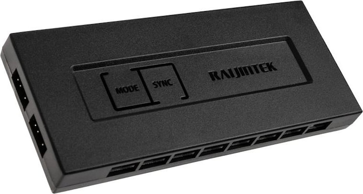 Raijintek PWM Controller RJK 5V DRGB-PWM Control hub (8 Lüfter)