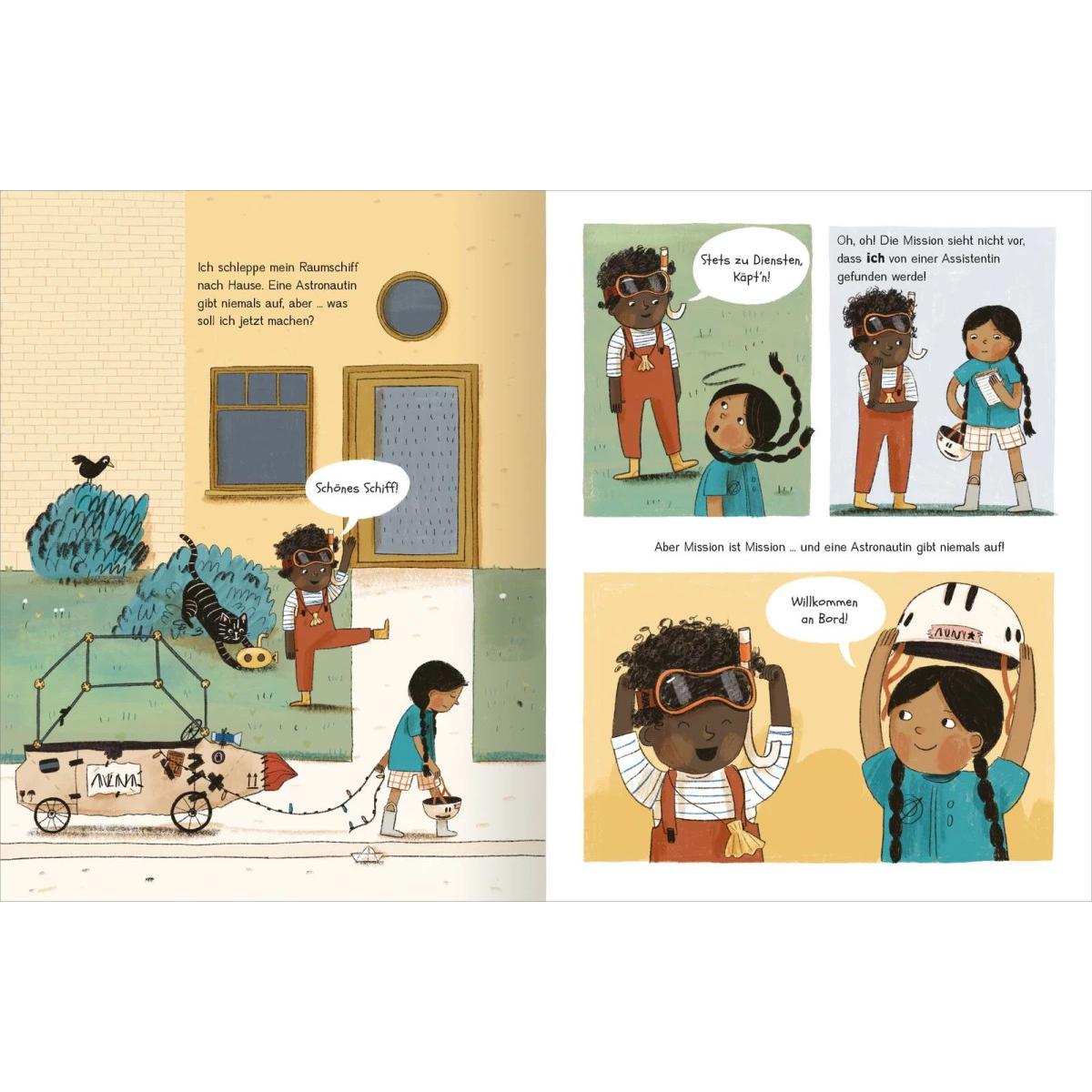 Thumbnail - Alia Astronautin - Mission Freundschaft, Kinderbücher von Mahak Jain