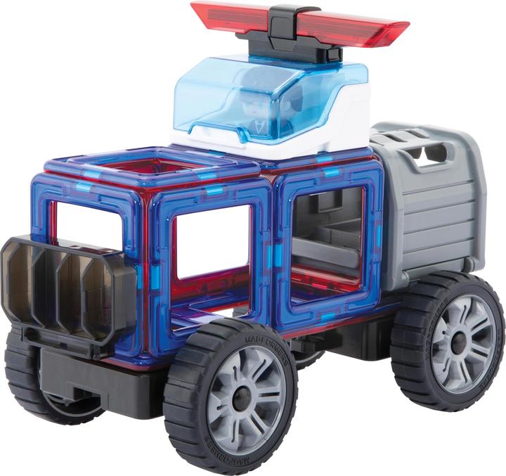 Actual product image Magformers Amazing Police Rescue set, 16 pc