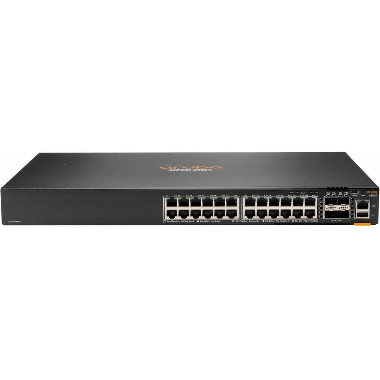 HPE ARUBA 6200F 24G CL4 4SFP+, Netzwerk Switch