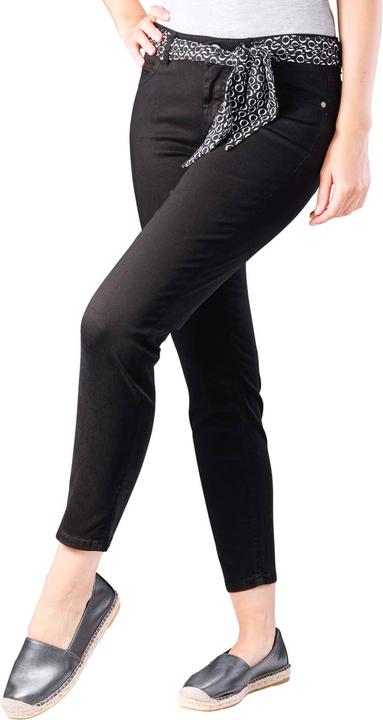 Actual product image Marc O'Polo Lulea Slim Cropped Jeans black (W27/L34)