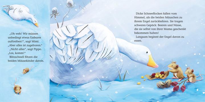 Produktbild Brunnen Besuch von einem Weihnachtsengel (Deutsch, Christine Leeson, 2022)