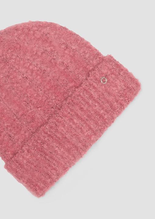 Image du produit s.Oliver Mütze Weiche Beanie mit Strickmuster