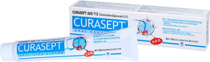 Actual product image Curasept ADS 712 Toothpaste 0.12 % (75 ml)