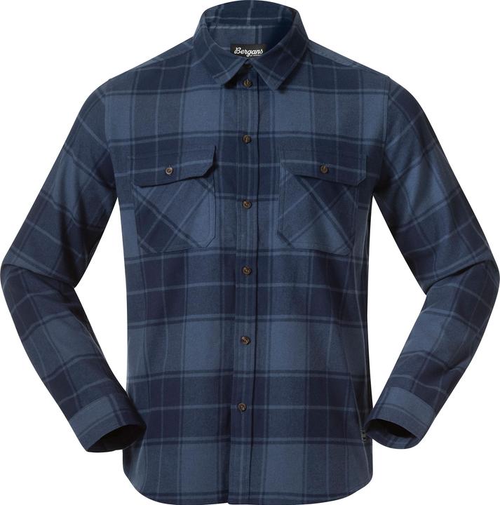 granite blue-navy blue check