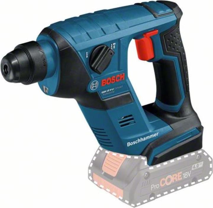 Actual product image Bosch Professional Cordless hammer drill GBH 18 V-LI Compact (Rechargeable battery operated)