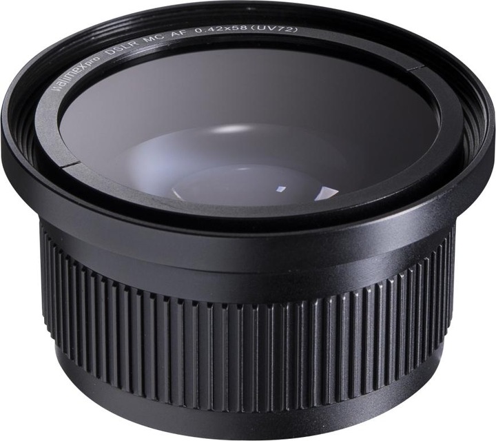 Actual product image Walimex Macro Fisheye Attachment Lens 0.42x58