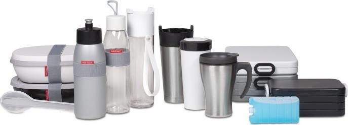 Produktbild micasa Wasser Flasche 500 ml-Clear Ellipse (0.50 l)