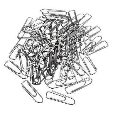 Alco, Papierklem, Paperclip Puntvorm 26mm Staal Gegalvaniseerd Metaal 100 St./verpakking. (1 x)
