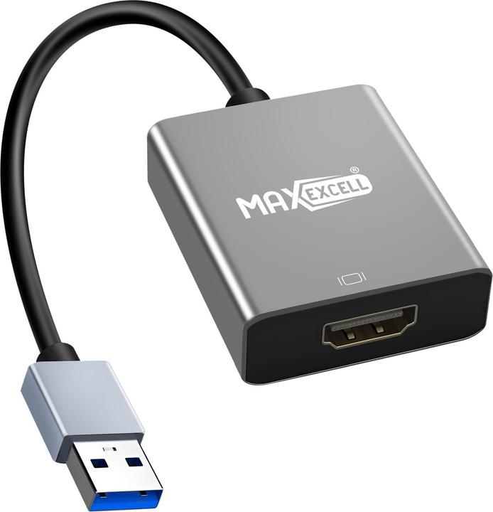 Produktbild Max Excell HDMI auf USB 3.0 Adapter Full HD (HDMI, 15 cm)