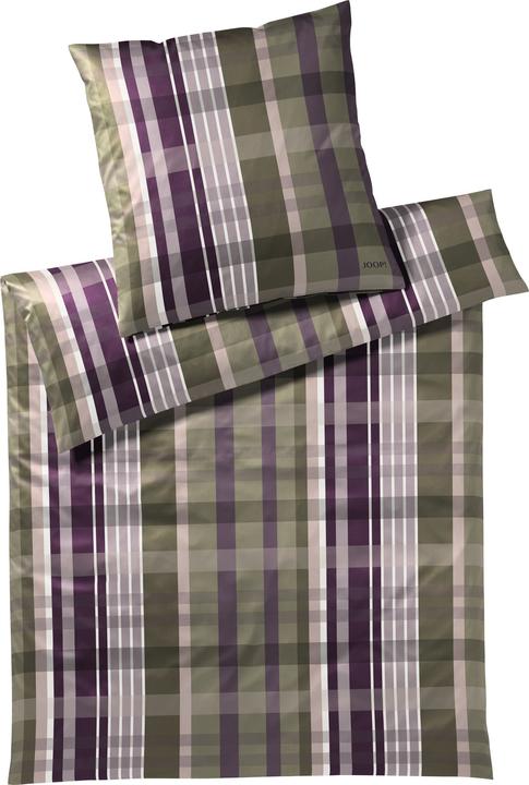 Actual product image Joop! Living Bed linen Checks ivy (Duvet cover, 135x200 cm (80x80 cm))