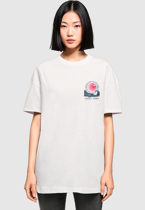 Produktbild Merchcode Ladies Sunset Charm Oversized Tee - 170079 (XS)
