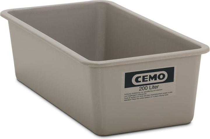 Image du produit Cemo Grand récipient en plastique renforcé de fibres de verre
