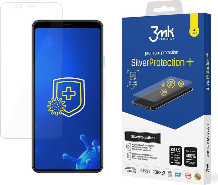 Produktbild 3MK Sidabrinis Protect+ Google Pixel 4 XL Antimikrobielle Nassfolie (1 Stück, Google Pixel 4 XL)