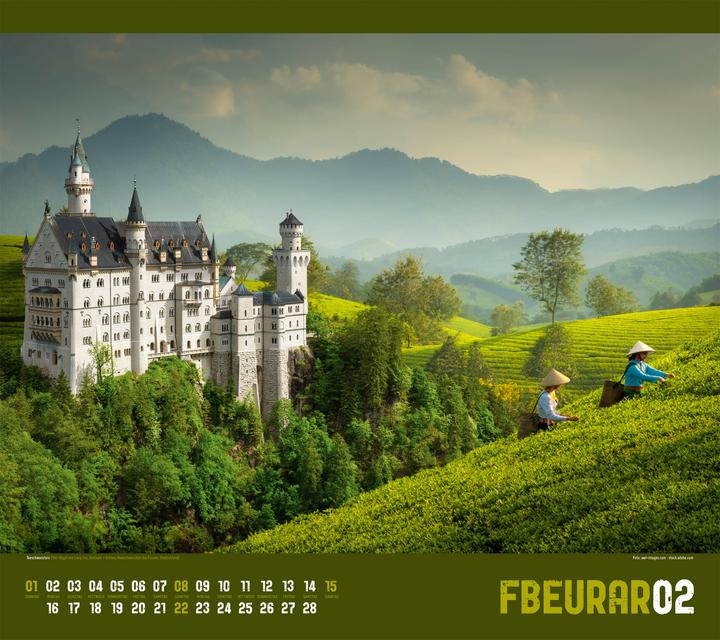 Actual product image Verrückte Welt Kalender 2026 (54 x 48 cm)