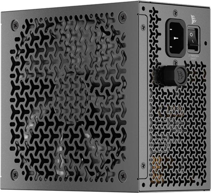 Actual product image Corsair RM850x Shift Strmforsyning - 850 Watt - 140 mm - ATX 3.1 - 80 Plus Gold certified (850 W)