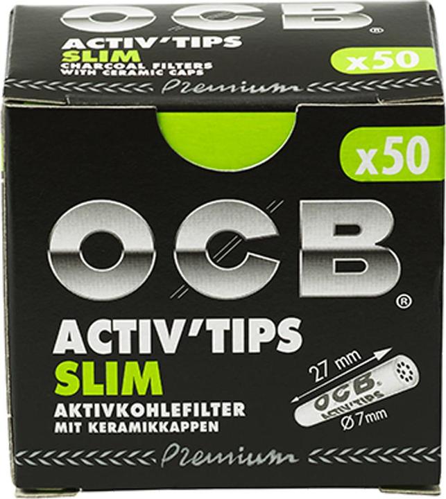 OCB Activ Charcoal Tips