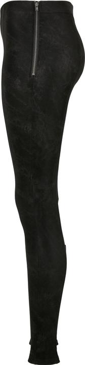 Actual product image Urban Classics Ladies Washed Synthetic Leather Pants (4XL)