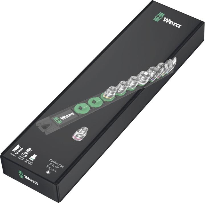 Produktbild Wera Nuss-Magnetleiste B 4 (3/8")