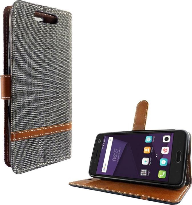 Produktbild König Design Hülle Handy Schutz für ZTE Blade V8 Case Cover Tasche Wallet Etui Handyhülle Neu (ZTE Blade V8)