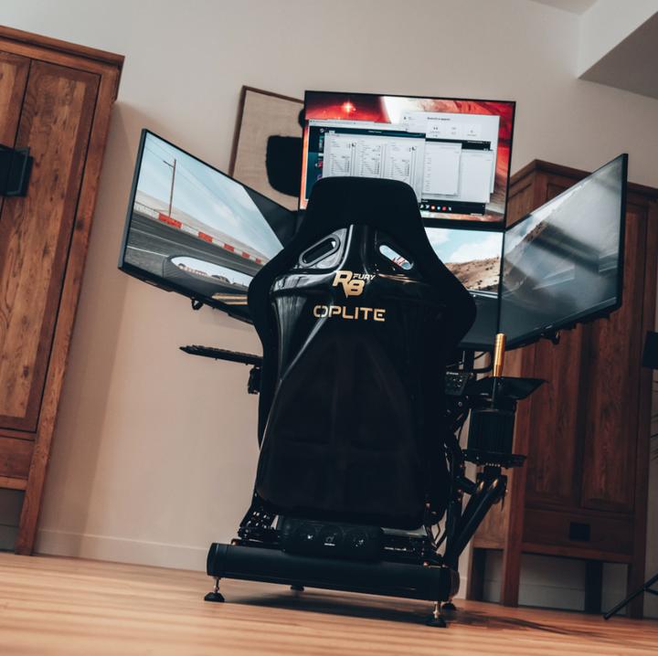 Actual product image Oplite Monitor Mount R8 (On Top Single Monitor) weiss retail