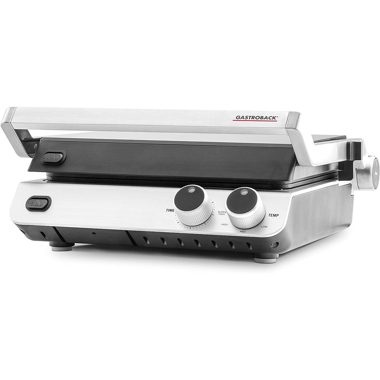 Gastroback Design BBQ Pro, Tischgrill, Silber