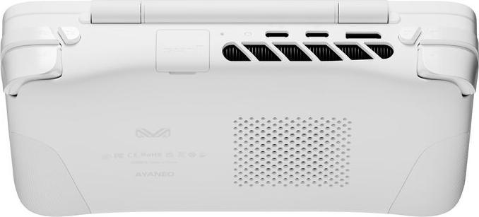 Actual product image Ayaneo Flip DS Handheld Console - AMD Ryzen 8840U, 16 GB LPDDR5X, 512 GB SSD, Milky White